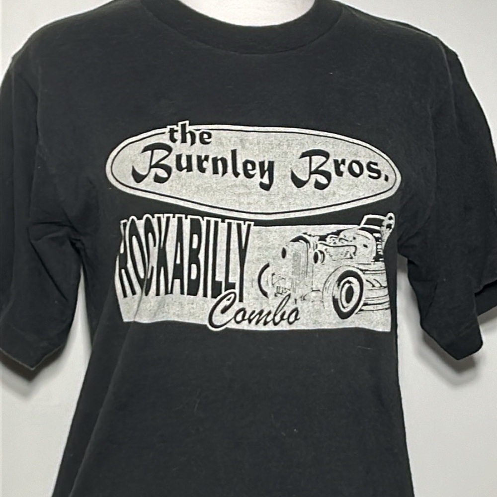 Burnley Bros rockabilly combo show T-shirt